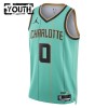 Dres Charlotte Hornets Miles Bridges Jordan 2024-25 City Edition Teal Swingman - Dječji